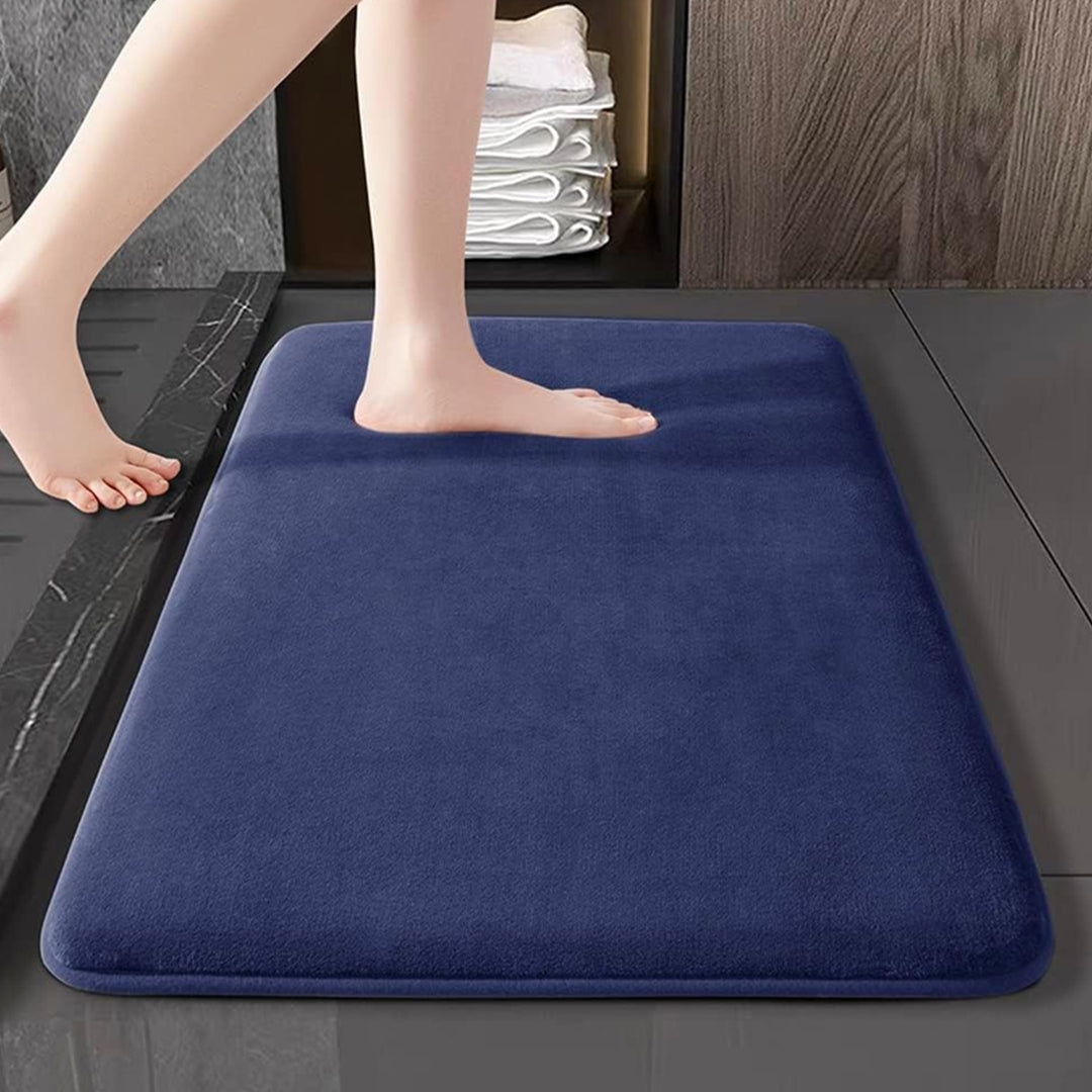 Tapis de bain anti-humidité absorbant tendance - séchage rapide