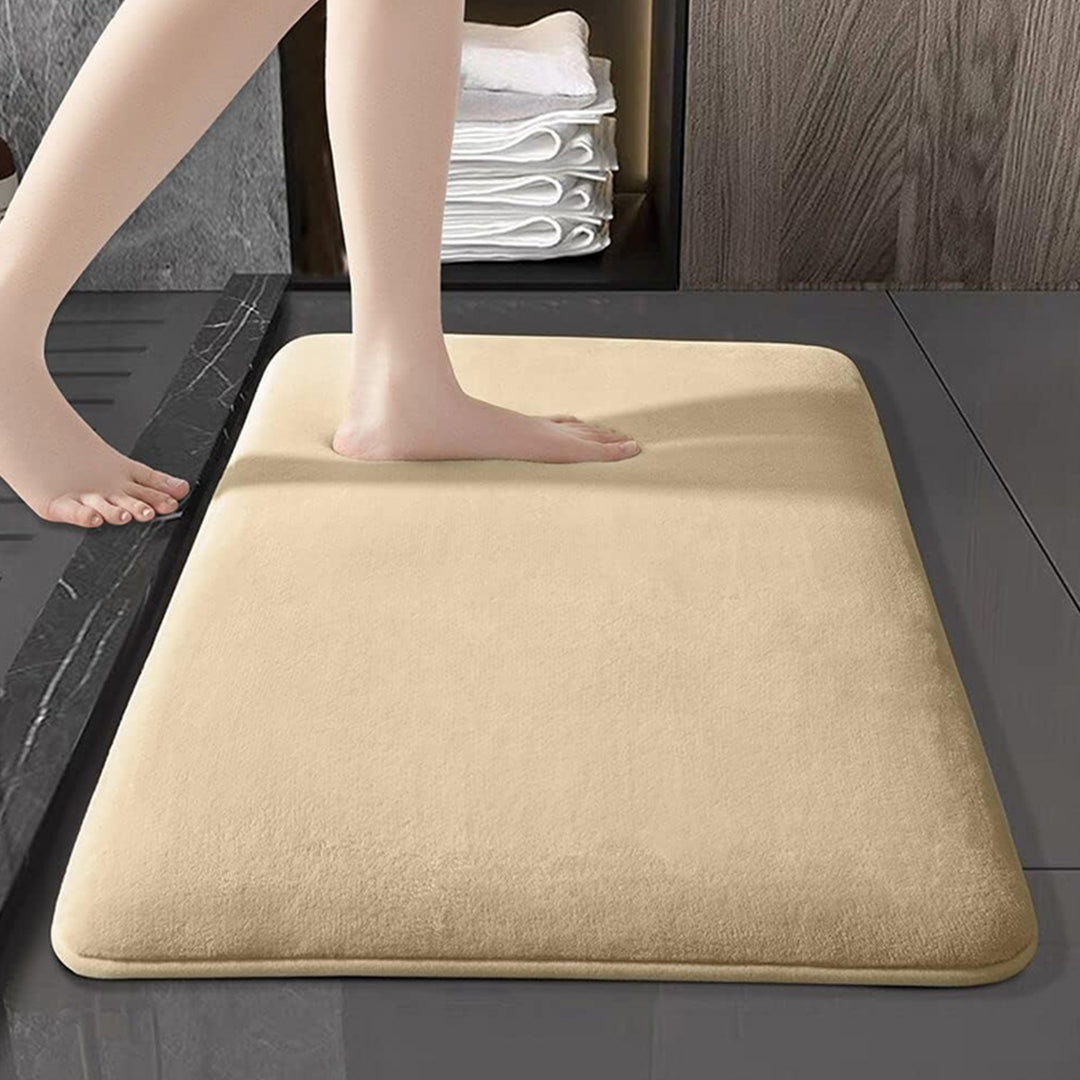 Tapis de bain anti-humidité absorbant tendance - séchage rapide