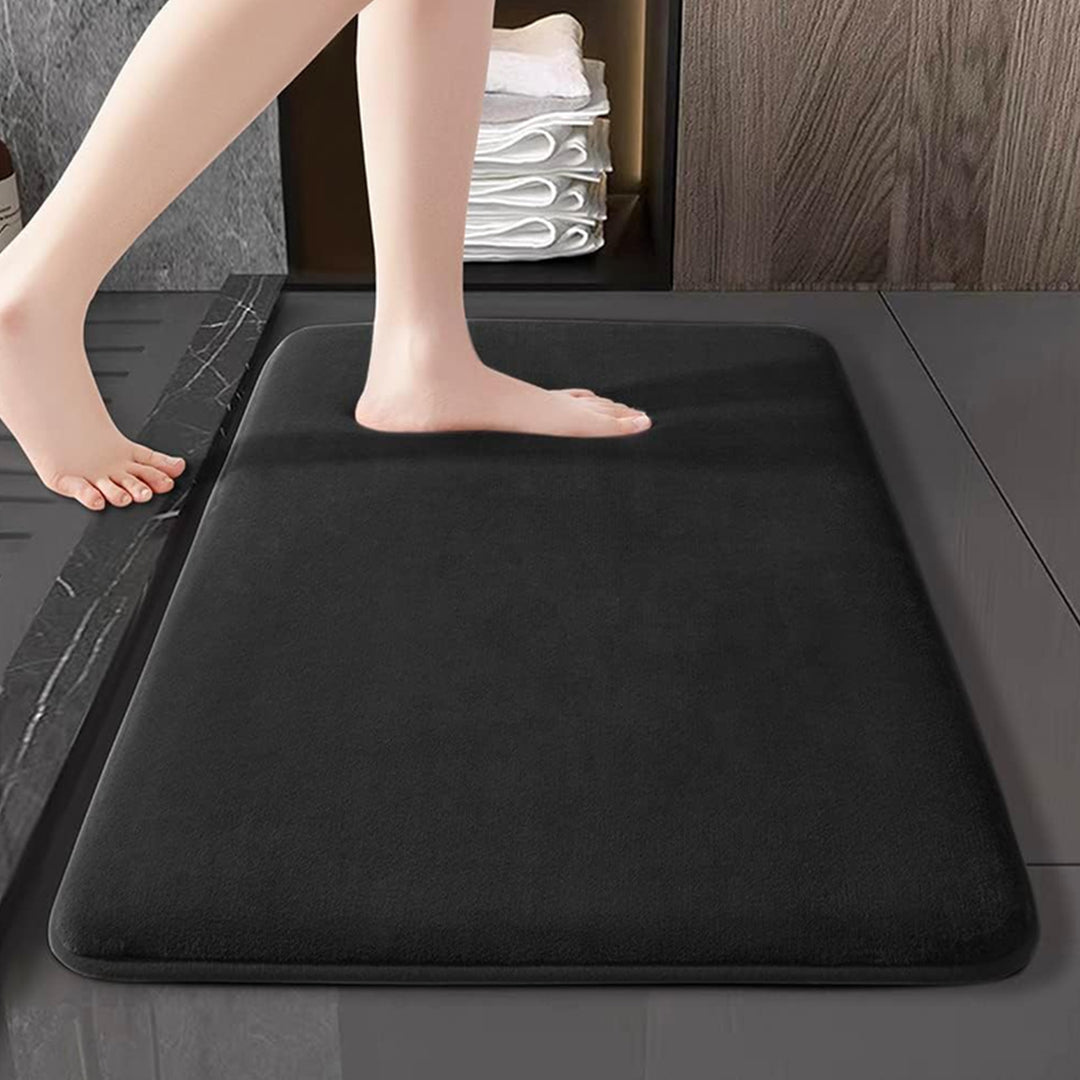 Tapis de bain anti-humidité absorbant tendance - séchage rapide