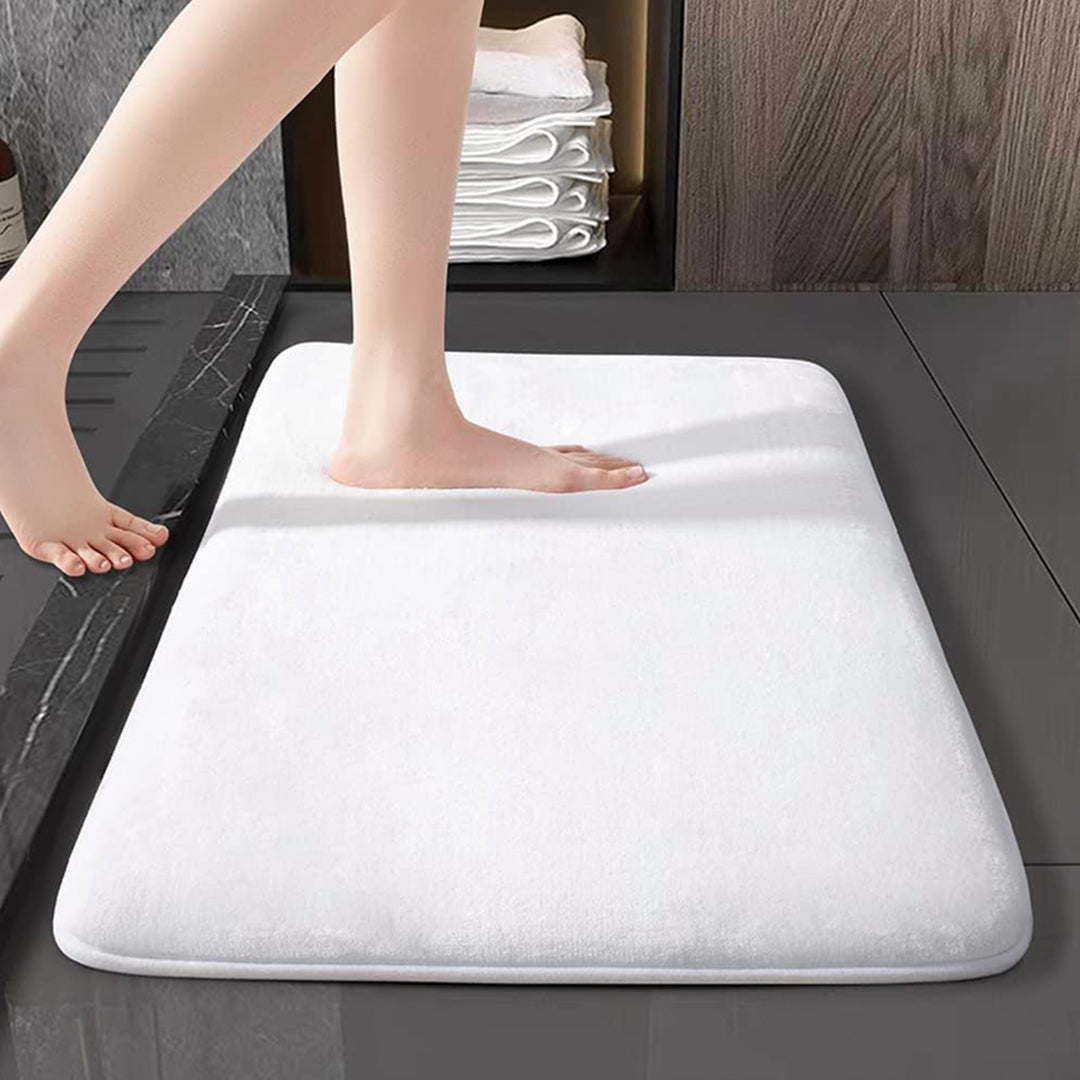 Tapis de bain anti-humidité absorbant tendance - séchage rapide