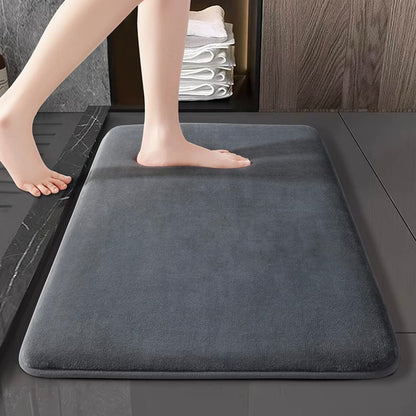 Tapis de bain anti-humidité absorbant tendance - séchage rapide